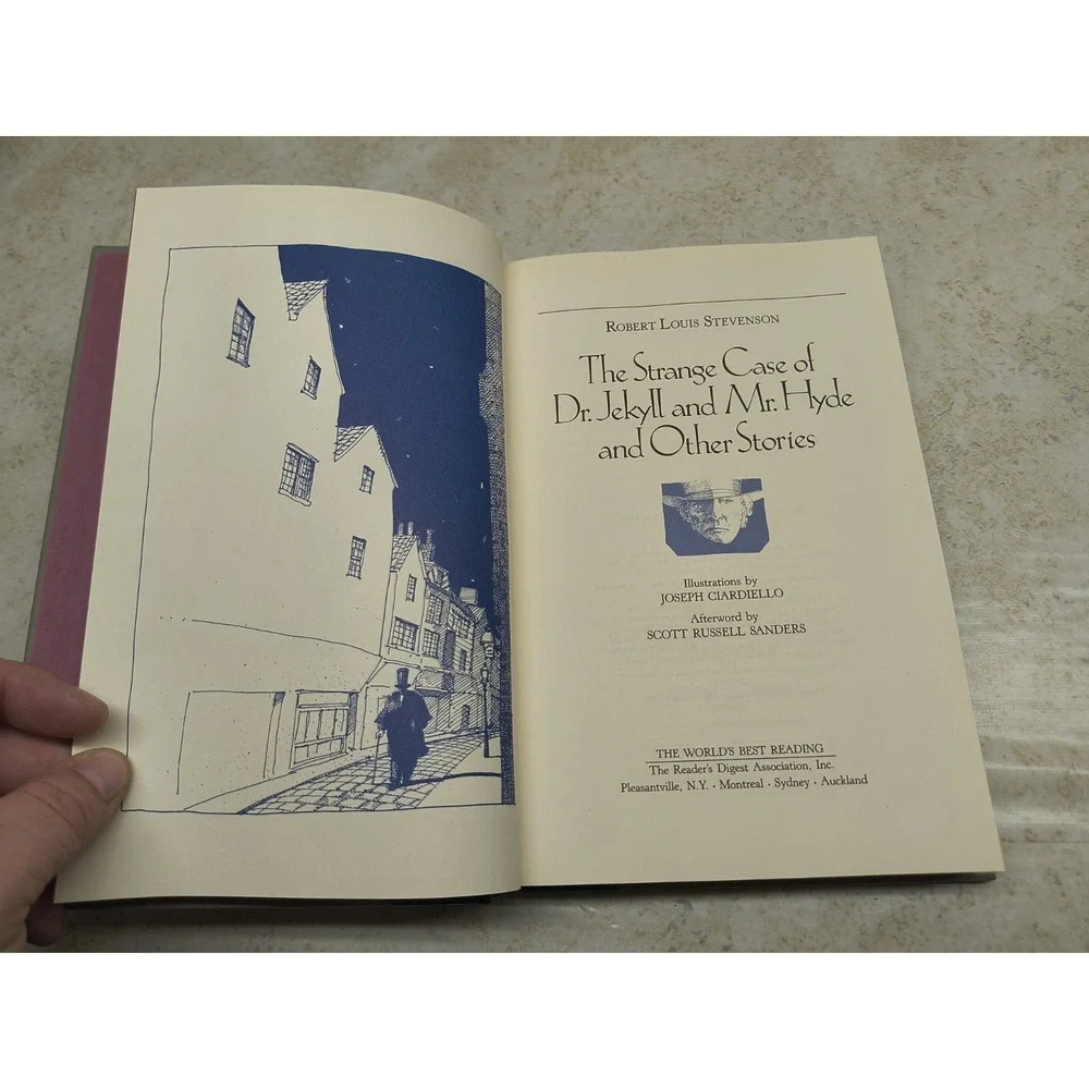 Dr. Jekyll and Mr. Hyde - Robert Louis Stevenson 1991 Reader's Digest HC Book